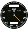 Chronometric Dial HRD Vincent Speedometer 0-80 MPH