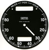 Chronometric Dial HRD Vincent Speedometer 0-80 MPH