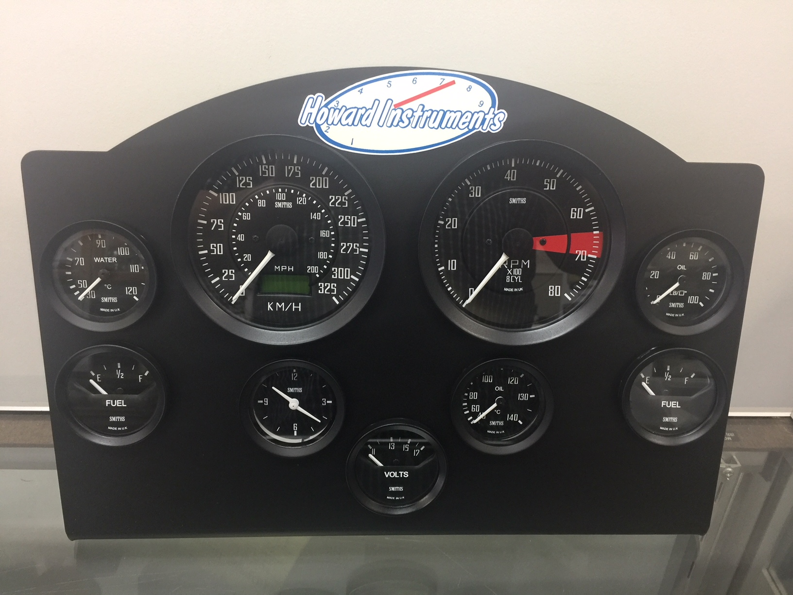 vdo gauges tachometer smiths chronometric marine speedometer instrument