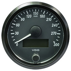 VDO Single Viu Speedometer