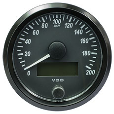 VDO Single Viu Speedometer