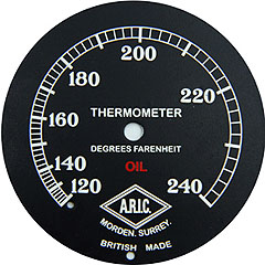 aric oil temperature