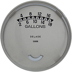 Delage Fuel Gauge Dial