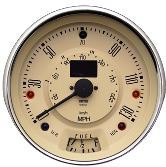 Smiths Mini Speedometer Magnolia